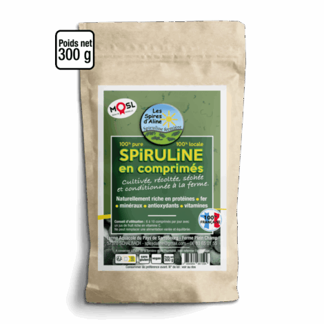 Spiruline en comprimés - 300g