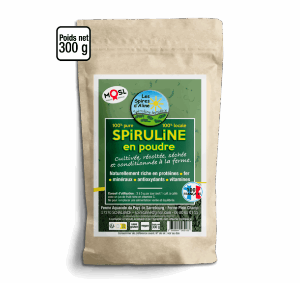 Spiruline en poudre - 300g