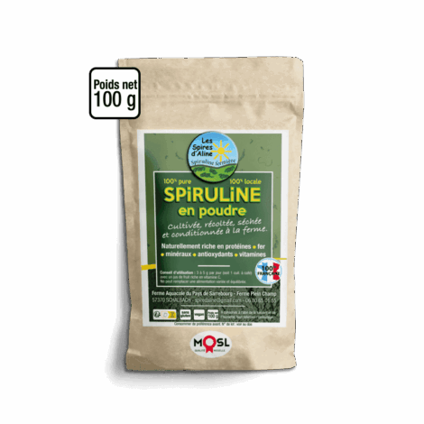 Spiruline en poudre - 100g