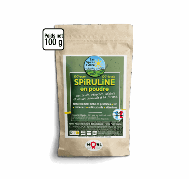 Spiruline en poudre - 100g